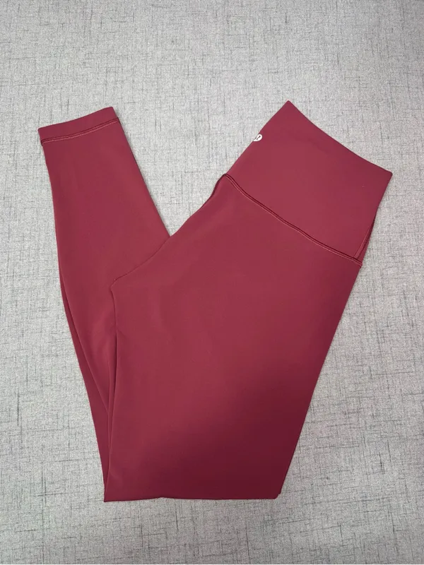 Lululemon Wunder Under Super High-Rise Tight Leggings Full On Luxtreme Chianti - Image 4