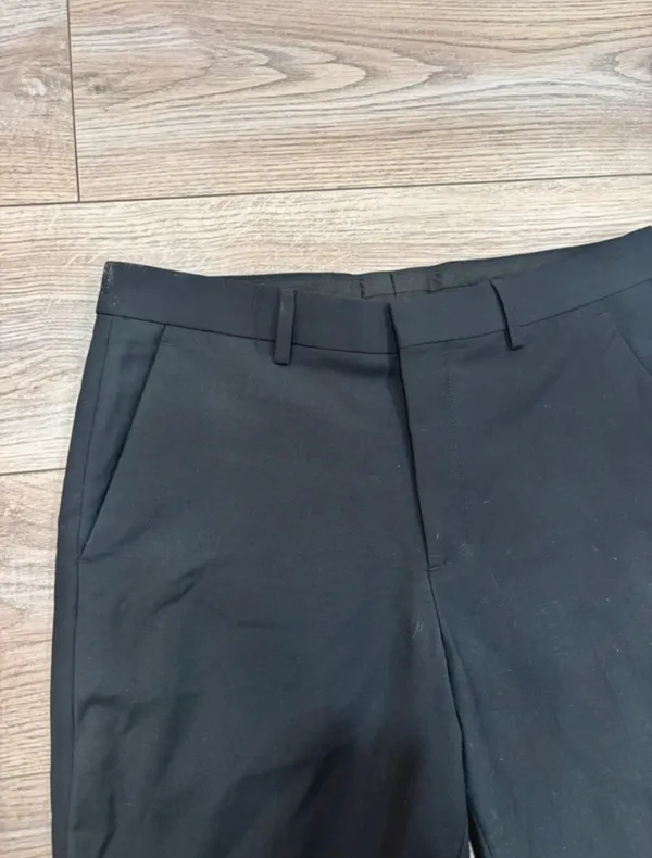 Express Men’s Slim Fit Black Dress Pants 31x32 - Image 3