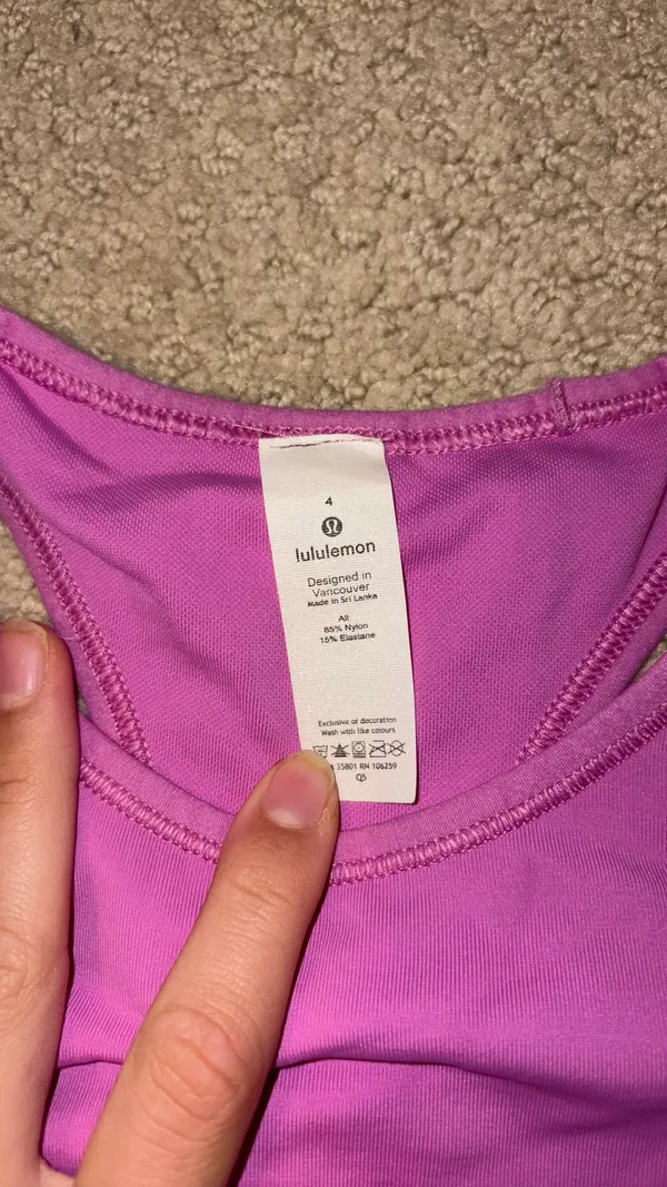 Lululemon High Neck Bra - Image 2