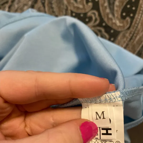 NWOT medium short/party blue cocktail dress - Image 5