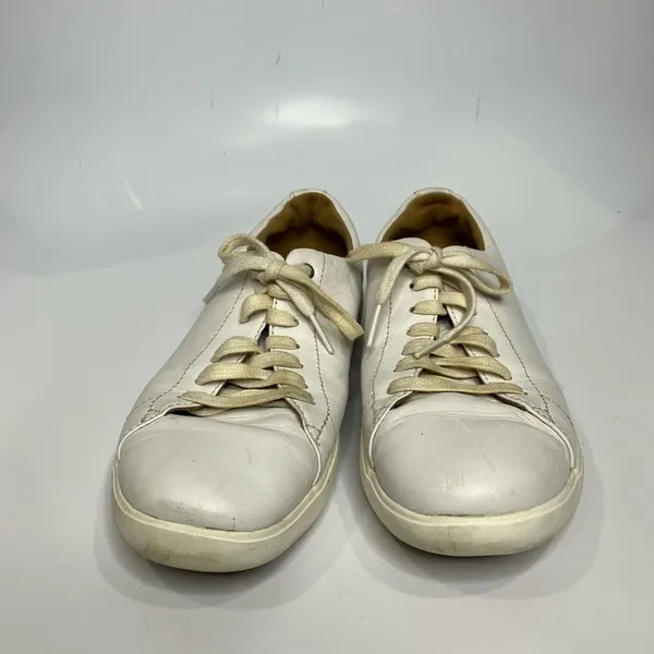 Cole Haan grand crosscourt ll leather sneakers white‎ size 8.5 - Image 3