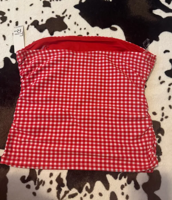 Red Tube Top Size L - Image 2