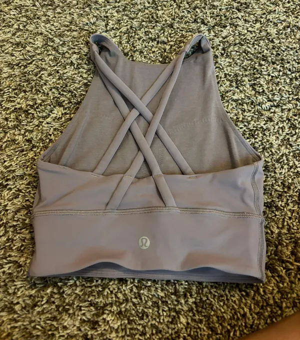 Lululemon High Neck Long Line Energy Sports Bra - Image 2