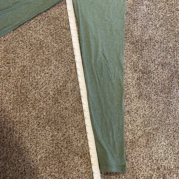 LuLaRoe Forest Green colored leggings - Image 4