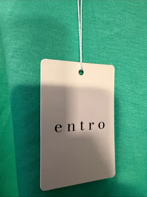 ENTRO Green Bubble Top and Short Size Large NWT - Image 4