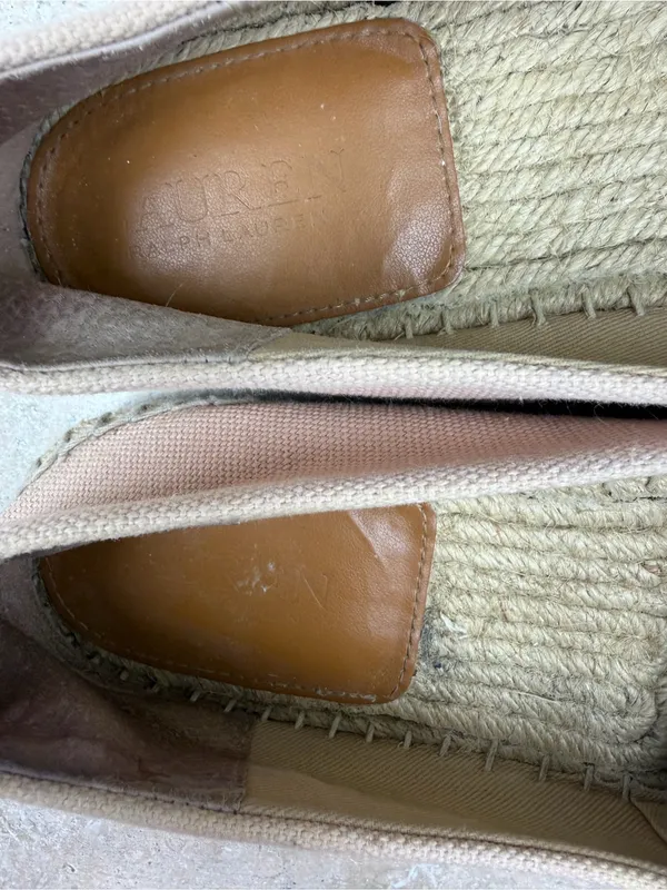 Lauren Ralph Lauren Caylee Pale Pink Espadrille Flats - Image 6