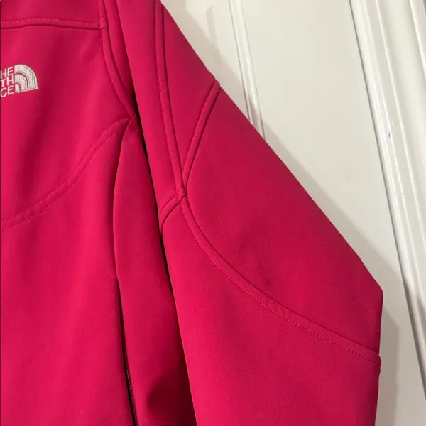 THE NORTH FACE CAROLEENA JACKET Softshell Coat Pink Women's Size L - Image 6