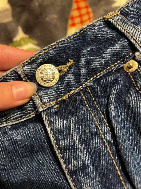 LawMan Vintage High Waisted Jeans - Image 7