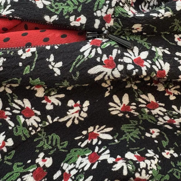 Anthropologie Maeve Ansonia Jumpsuit Multi Floral Wide Leg Ruffle Womens US 4 - Image 4