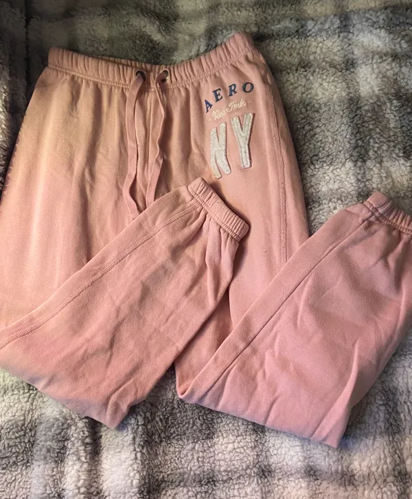 Aeropostale Pink Sweatpants - Image 4