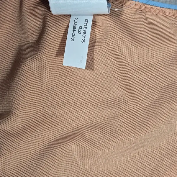 J. Crew Curved-waist cheeky bikini bottom‎ Blue Mist S NWT - Image 7
