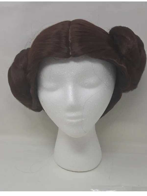 Brown Princess Leia Wig - Image 2