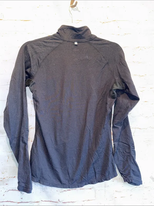Nike Black Half-Zip Dri-FIT Element Athletic Pullover women’s small fitted - Image 4