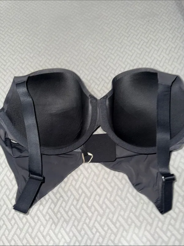 SKIMS Smoothing Intimates Full Coverage Lightly Lined Bra Onyx 40C - Image 6