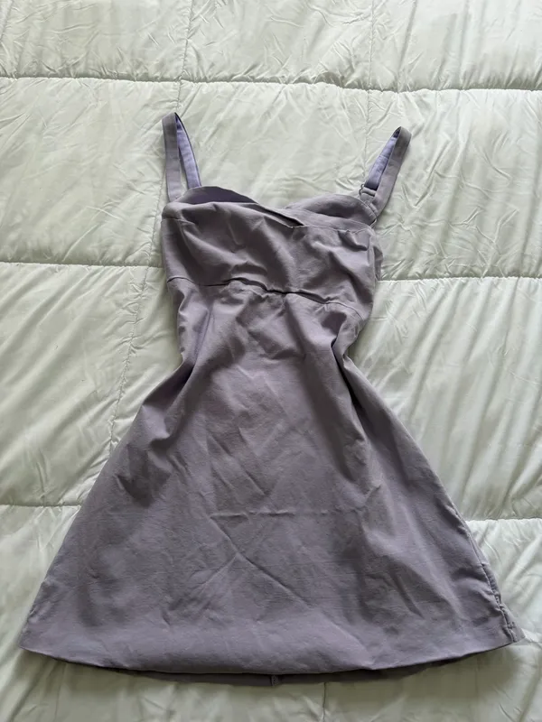Shein Lavender Mini Dress - Image 5