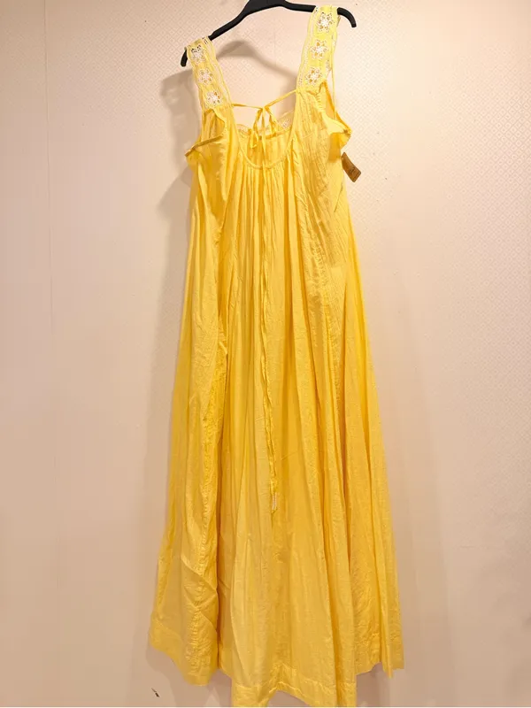 NWT Free People To The Moon Maxi Dress Flowy Boho Sleeveless XS MSRP $168 - Image 2
