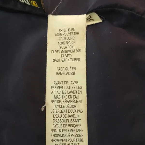 LL Bean‎ Women's Puffer Jacket Size Small Regular Blue - Image 8