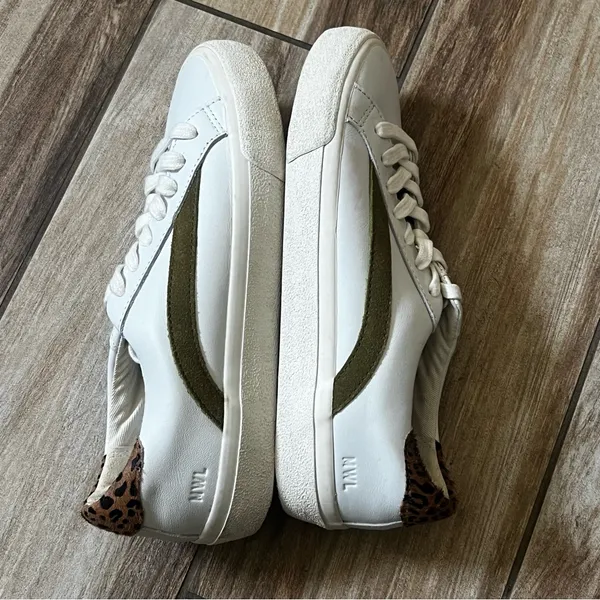 Madewell white leather sneakers - Image 6