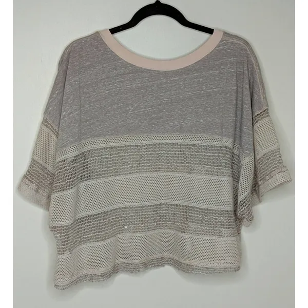 Free People We the Free Mesh Top - S - GUC - Image 4