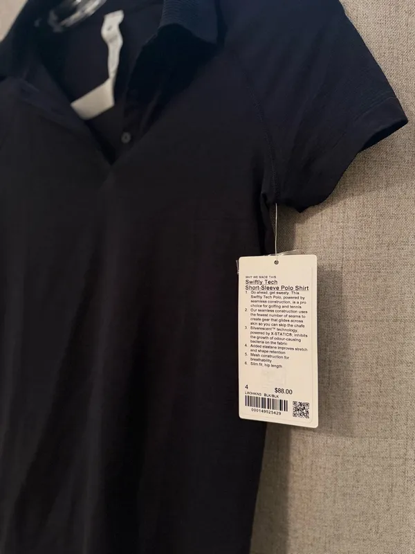 Lululemon NWT Swiftly Tech Short-Sleeve Polo Shirt | 4 - Image 5