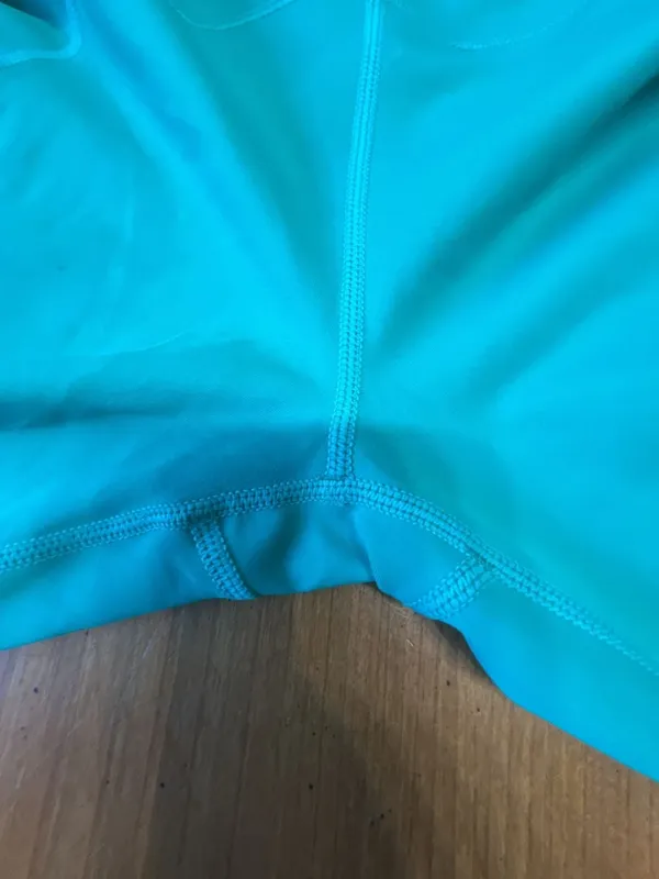 Zyia Active High-Rise Pocket Crop Leggings, Teal - Image 2