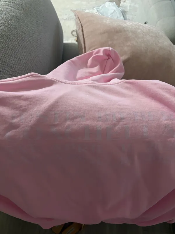 SKYLRK Justin Bieber Coachella Swag Pink Hoodie - Image 3