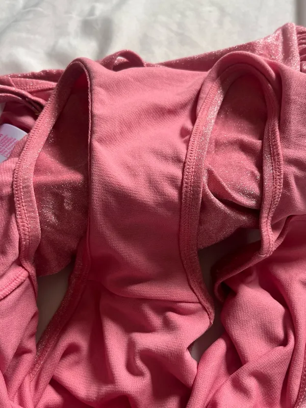 Sparkle Pink One-Piece Swimsuit - Image 4