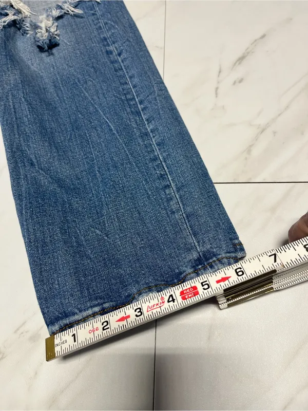 Abercrombie & Fitch Short Curve Love Ultra High Rise 90s slim straight Jeans 6 - Image 10