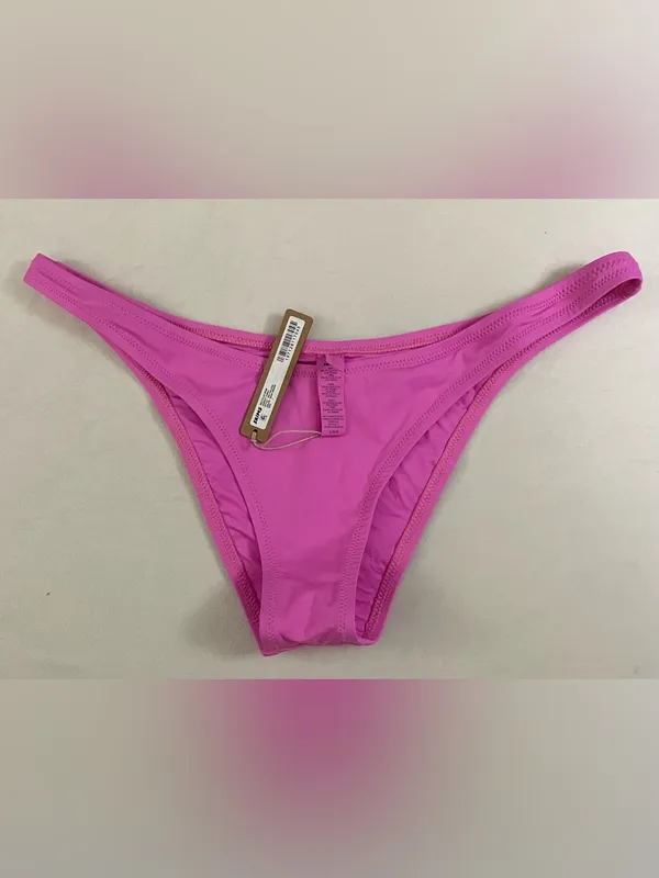 Skims SET NWT Neon Orchid Pink Bikini Swim Set 2-pc set top & Bottom Size L - Image 7