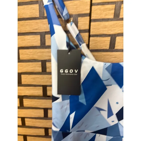 Ggov Blue Geometric‎ Print Active Dress Size Small - Image 6
