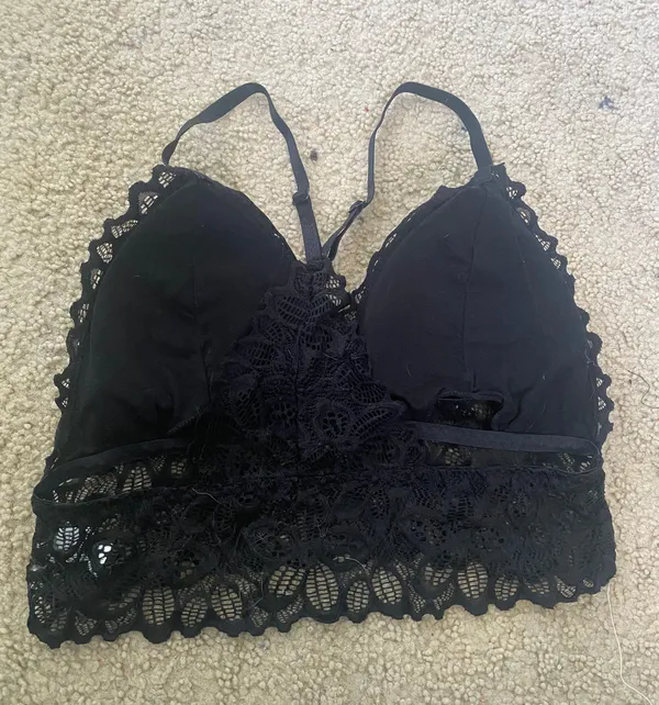 SheIn Black Lace Bralette - Image 2
