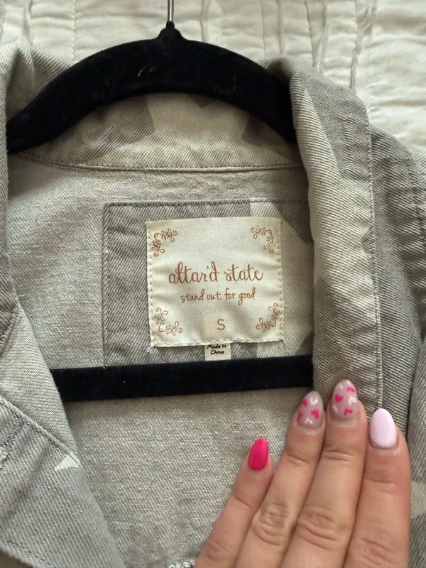Altar'd State Star Denim Jacket - Image 3