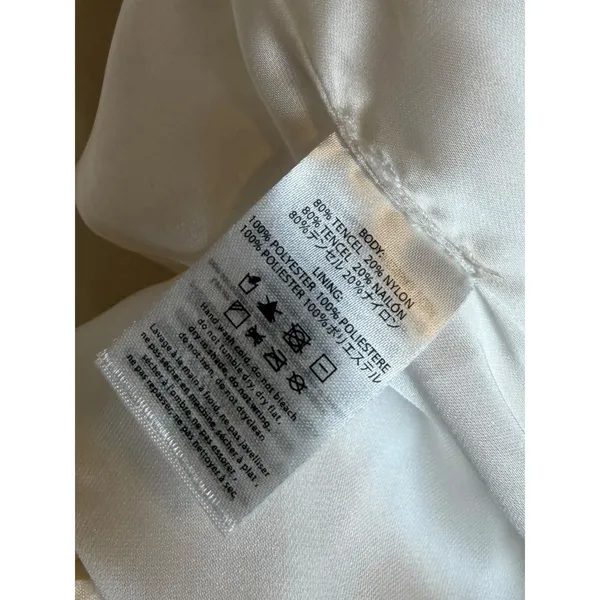 Sabina Musayev Women Bohemian Black Tencel Blend Pants Size XS - Image 6