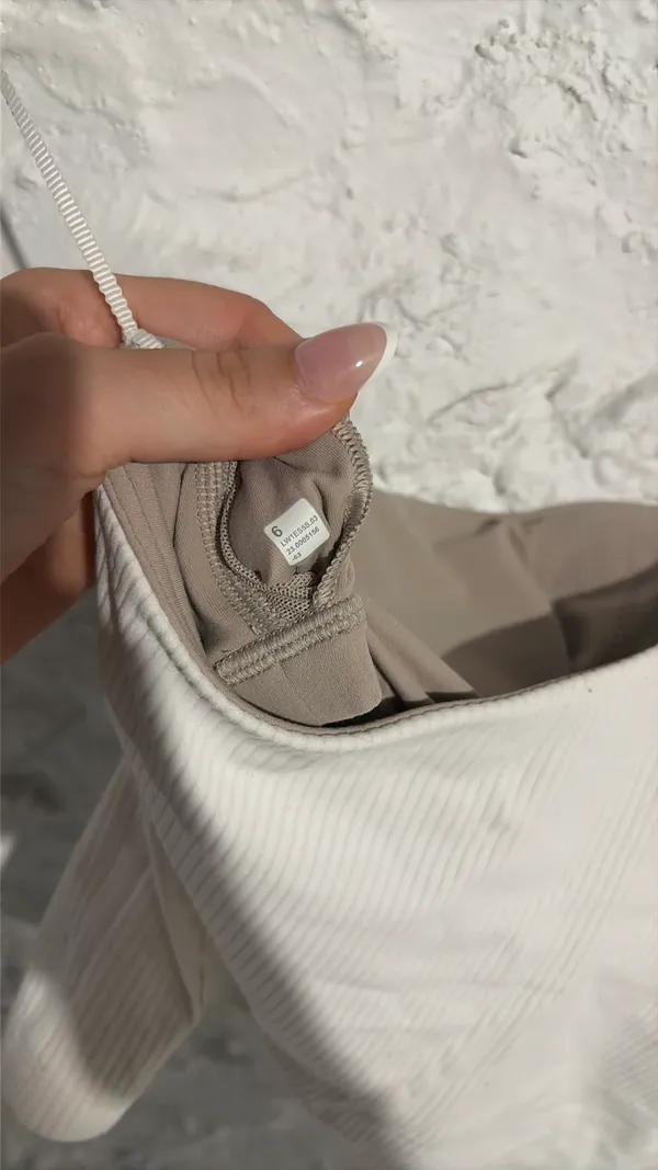 Lululemon Align Tank One-Shoulder white - Image 2