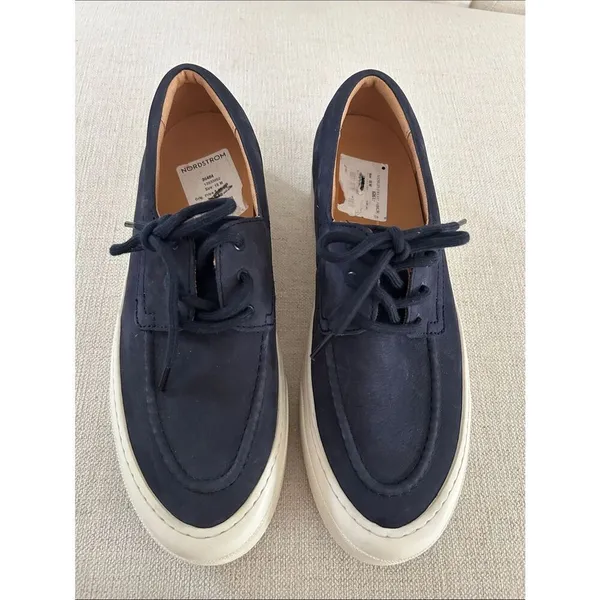 Sperry Candy Boat Shoe Navy Suede Women Size 10, NWT - Image 3