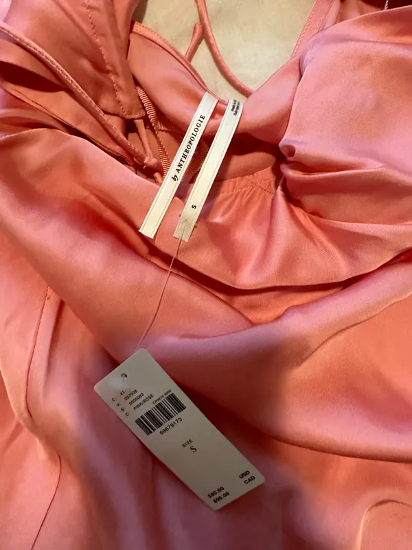Light Pink Satin Tank Top - Image 5