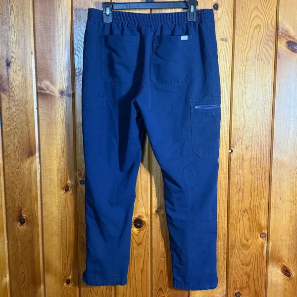 Women’s fig Navy Blue scrub pants size medium FIGS Women Yola Skinny Scrub Pant - Image 6