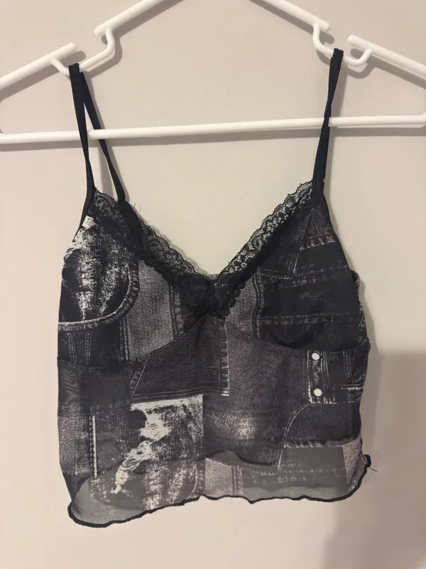 Graphic top Black Size XS - Image 3