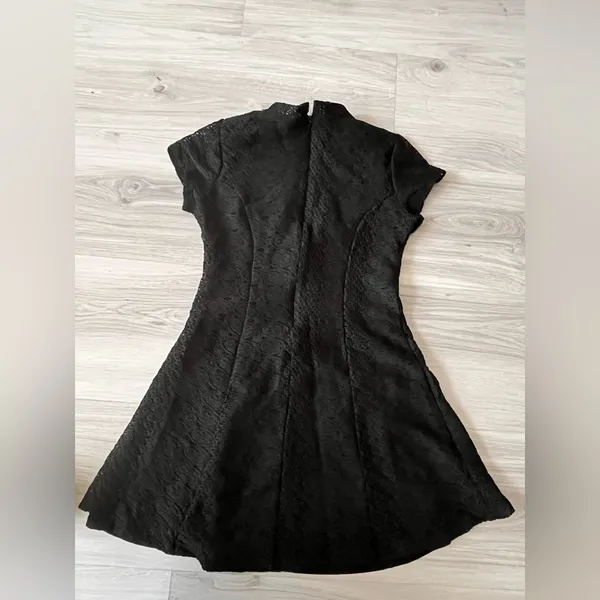 ZARA NWOT‎ Elegant Black Women's Dress - Image 8