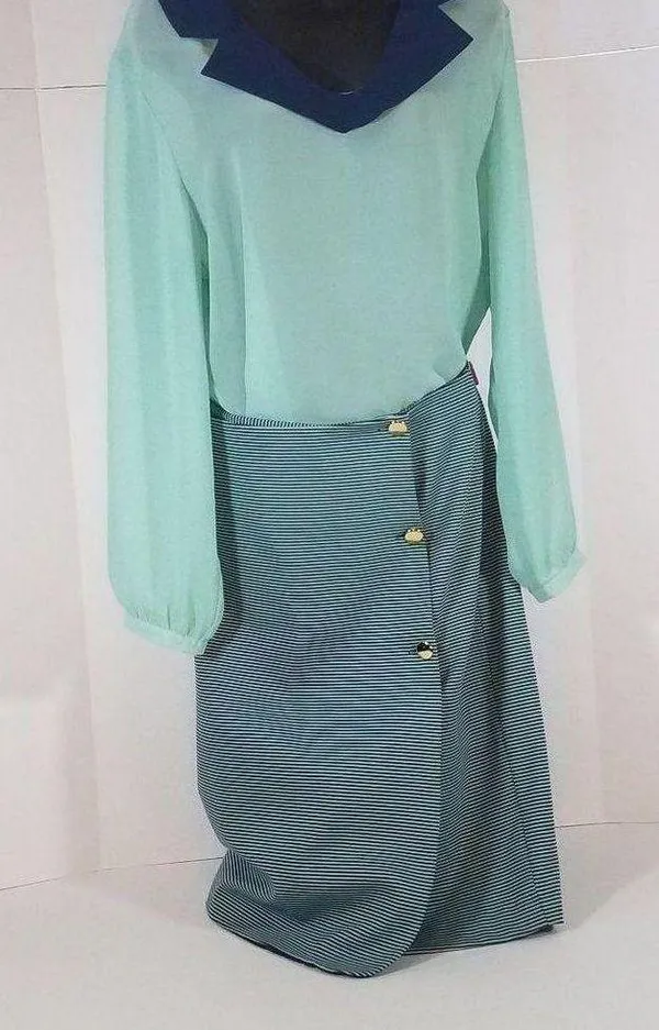 Blouse and skirt Size L - Image 2
