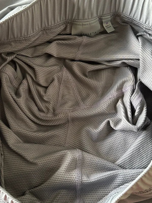 Athleta Stretch In Skort Skirt Cobblestone Gray Medium 438956 - Image 11
