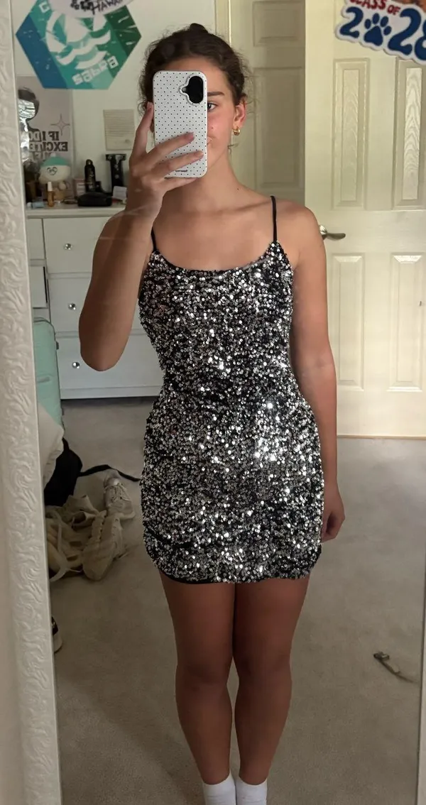 Nordstrom Black hoco dress - Image 3