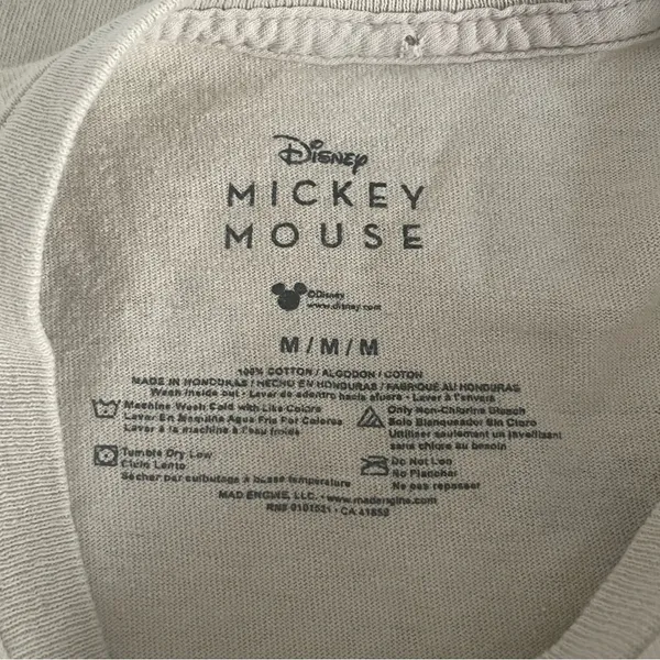 Disney Urban Outfitters Mickey Great Outdoors Vintage Wash Tee Size Medium - Image 5
