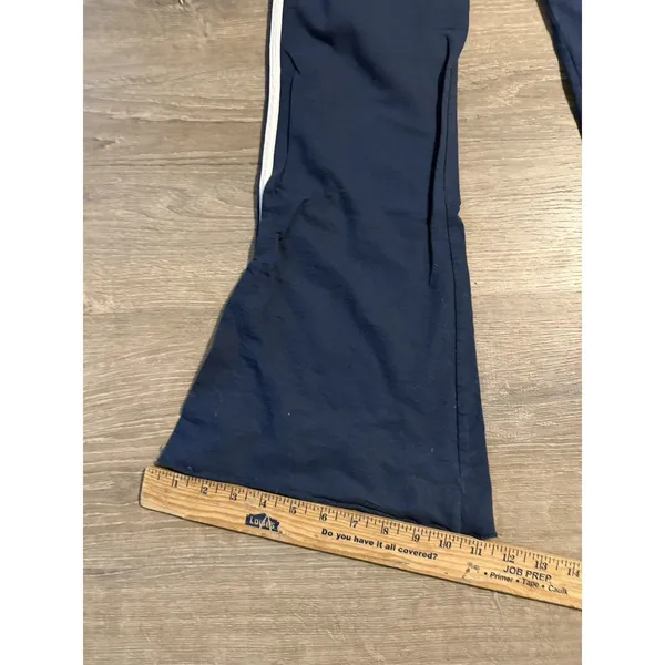 Y2K Vtg Hollister Low Rise Flare Track Sweatpants Medium M‎ Drawstring - Image 3