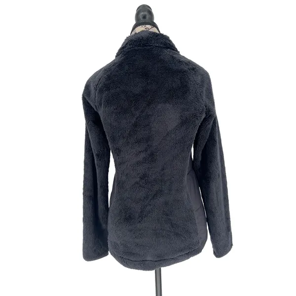 The North Face Osito Sport Hybrid 1/4 Zip Fleece Women's XS‎ Black Cozy Pullover - Image 4