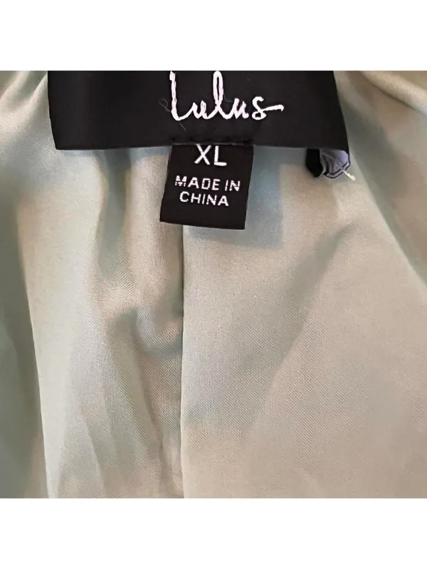 Lulus light sage cottagecore fairy wide leg jumpsuit Size XL - Image 8