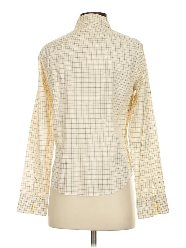 Lauren Ralph Lauren Button Up Shirt Women S Plaid L/S Preppy Luxury - Image 2