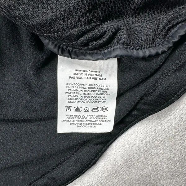 Nike Running Women’s Insulated Vest XL Black Thermal Zip Up - Image 3