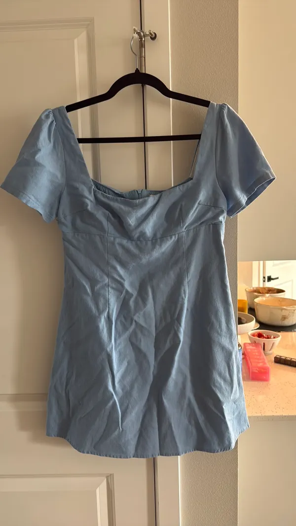 Princess Polly Blue Dress Mini - Image 3
