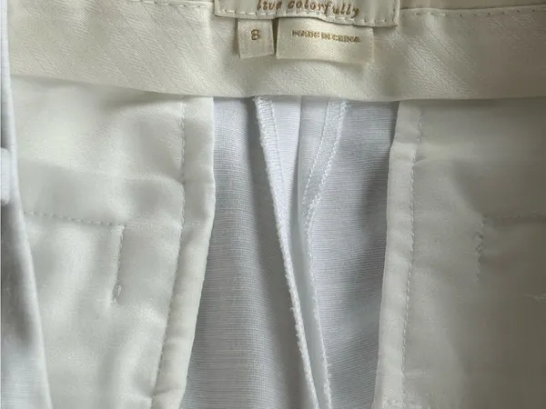 Kate Spade New York "Jackie" Bermuda Shorts white classic feminine bow 8 - Image 8